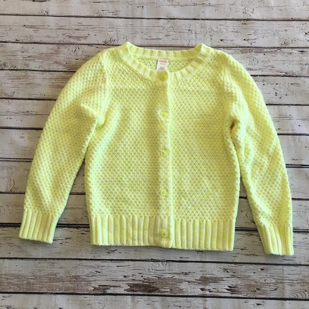 Gymboree Bright Yellow Sweater